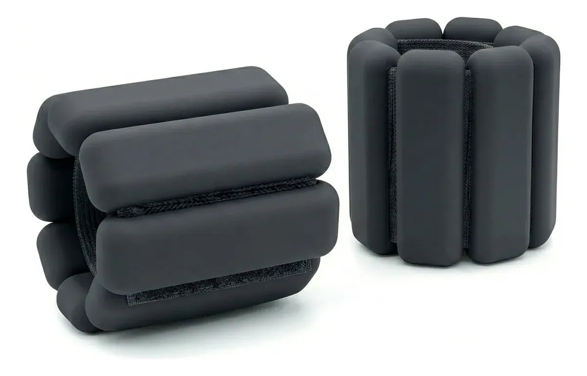 Tobilleras y muñequeras 1 kg c/u (2 kg el par)