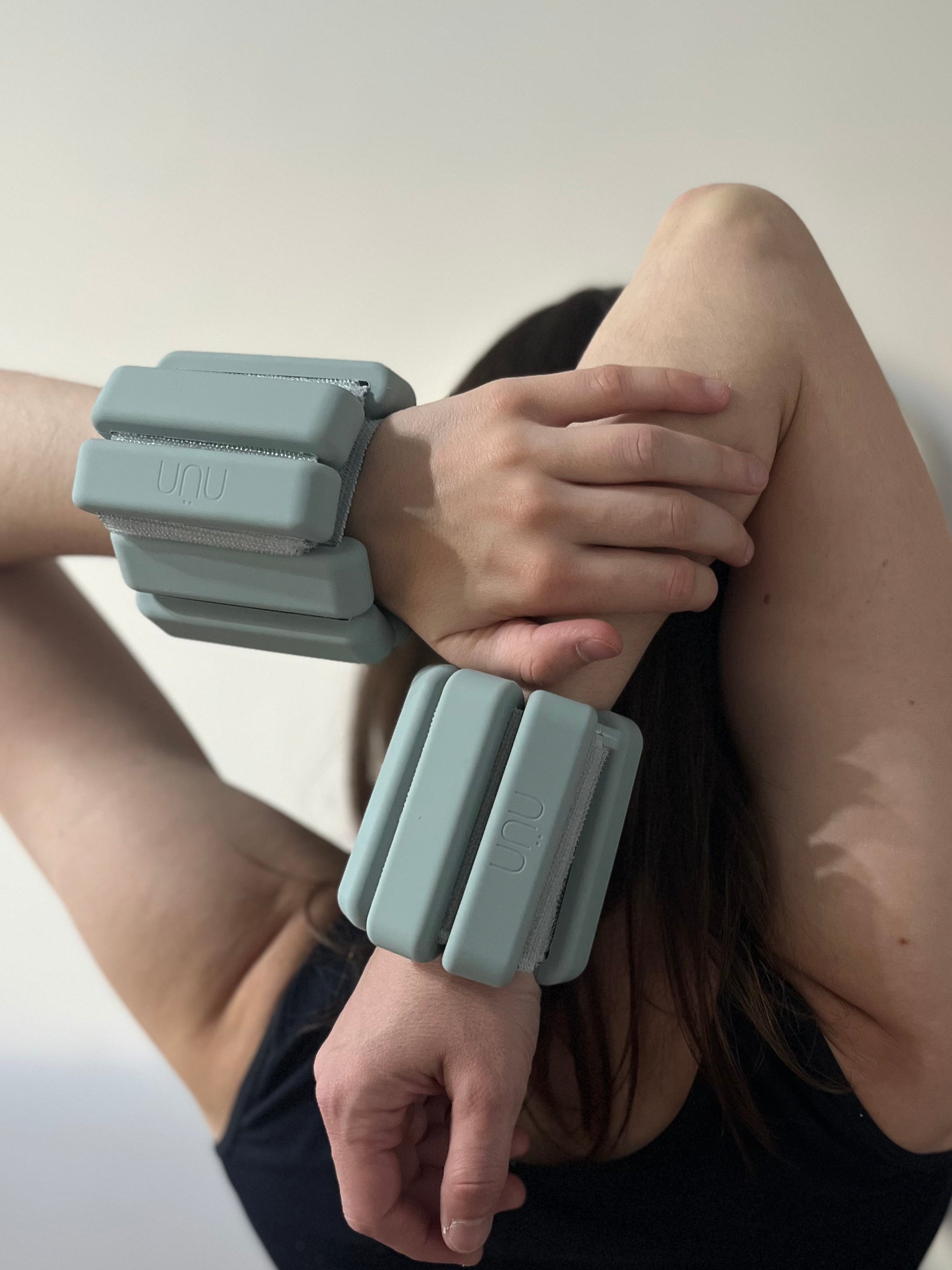 Tobilleras y muñequeras 1 kg c/u (2 kg el par)