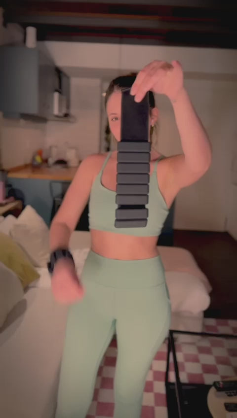 Tobilleras y muñequeras 1 kg c/u (2 kg el par)